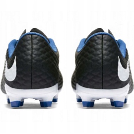 Botas de fútbol Nike Hypervenom Phelon Iii Fg Jr 852595002 negro negro 4