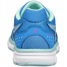 Zapatillas de running de mujer Asics Gel Impression 9 T6F6N-4367 azul verde 3