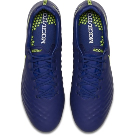 Zapatos de fútbol Nike Magista Opus Ii Fg 843813409 azul marino 1