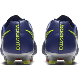 Zapatos de fútbol Nike Magista Opus Ii Fg 843813409 azul marino 3