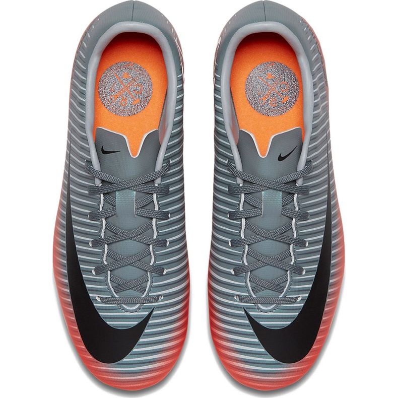 Zapatillas de fútbol Nike Mercurial Victory 6 CR7 Ag Pro Jr 878643001 gris 1