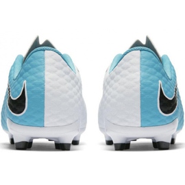 Botas de fútbol Nike Hypervenom Phelon Iii Fg Jr 852595104 multicolor azul 4