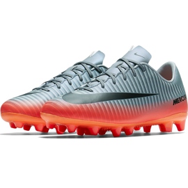 Zapatillas de fútbol Nike Mercurial Victory 6 CR7 Ag Pro Jr 878643001 gris 3