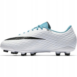 Botas de fútbol Nike Hypervenom Phelon Iii Fg Jr 852595104 multicolor azul 2