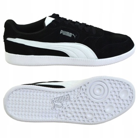 Puma Icra Trainer Sd negro y blanco 356741 16 zapatos 2