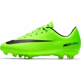 Zapatillas de fútbol Nike Mercurial Victory Vi Fg Jr 831945303 verde verde 2
