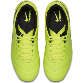 Zapatillas de fútbol Nike Tiempo Legend Vi Fg Jr 819186707 amarillo 1