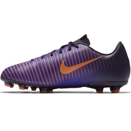 Zapatillas de fútbol Nike Mercurial Vapor Xi Fg Jr 831945585 violeta violeta 2
