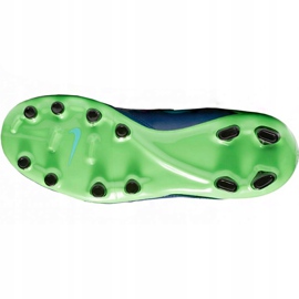 Zapatillas de fútbol Nike Tiempo Legend Vi Fg Jr 819186443 azul marino 4