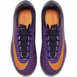 Zapatillas de fútbol Nike Mercurial Vapor Xi Fg Jr 831945585 púrpura púrpura 1