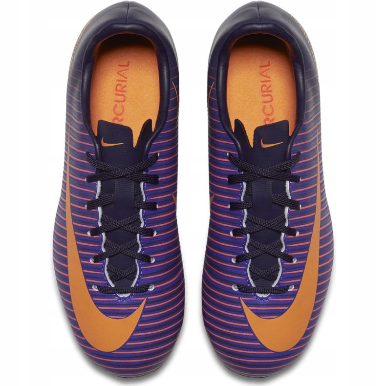 Zapatillas de fútbol Nike Mercurial Vapor Xi Fg Jr 831945585 púrpura púrpura 1