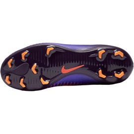 Zapatillas de fútbol Nike Mercurial Vapor Xi Fg Jr 831945585 violeta violeta 5