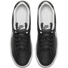 Zapatillas de hombre Nike Court Royale negras 749947010 negro 1