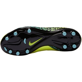 Zapatillas de fútbol Nike Hypervenom Phelon Ii Fg Jr 744943703 amarillo 4