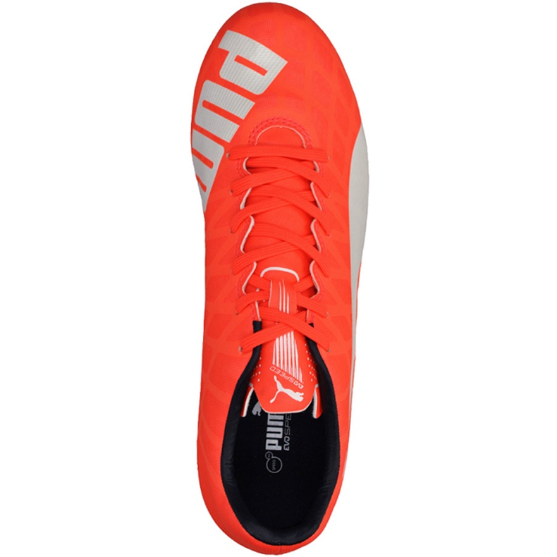 Botas de fútbol Puma Evo Speed ​​5.4 Fg 103286 01 multicolor rojo 1