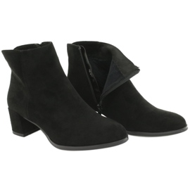 Botas Negras Ante Sergio Leone BT528 negro 5