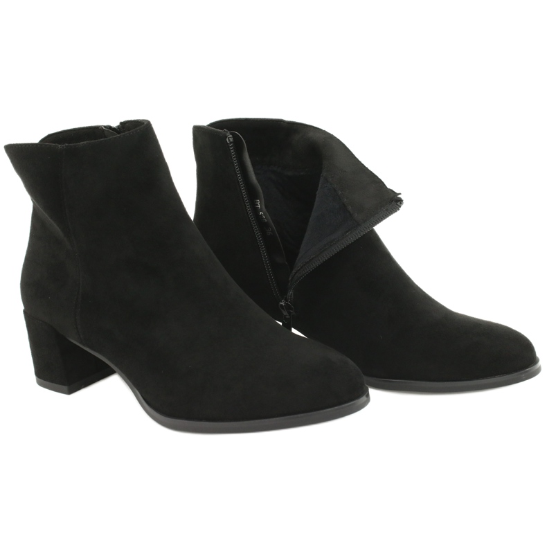 Botas Negras Ante Sergio Leone BT528 negro 5