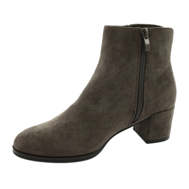 Botas de ante Coffe Sergio Leone BT528 marrón gris 1