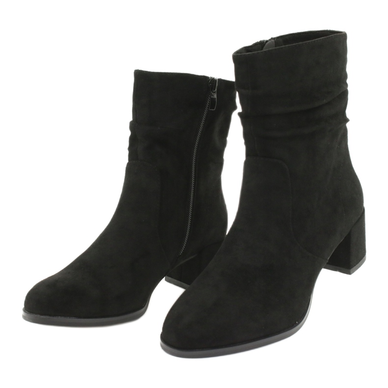 Botas Negras Ante Sergio Leone BT155 negro 1
