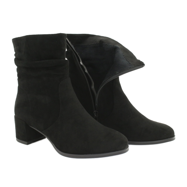 Botas Negras Ante Sergio Leone BT155 negro 3