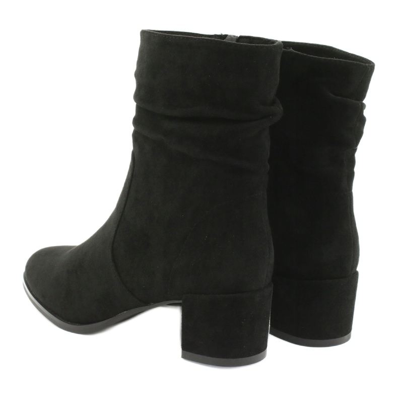 Botas Negras Ante Sergio Leone BT155 negro 2