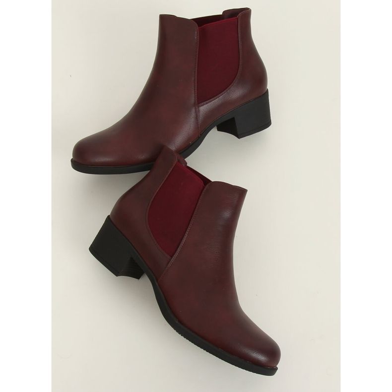 Botas de vino granate 8B875 para mujer rojo 1 Botas de vino granate 8B875 para mujer rojo 1