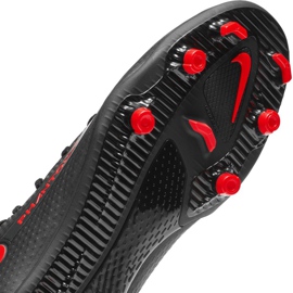 Zapatillas de fútbol Nike Phantom Gt Club Df FG / MG CW6672 060 negro negro 7
