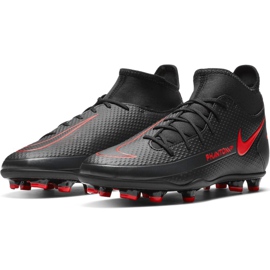 Zapatillas de fútbol Nike Phantom Gt Club Df FG / MG CW6672 060 negro negro 3