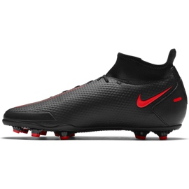 Zapatillas de fútbol Nike Phantom Gt Club Df FG / MG CW6672 060 negro negro 2