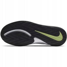 Zapatillas Nike Team Hustle D 9 Gs blancas AQ4224 100 para niños blanco negro blanco 5