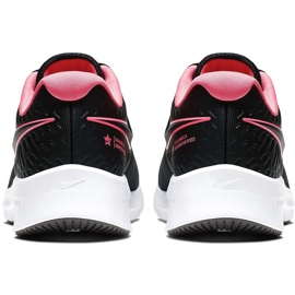 Zapatillas Nike Star Runner 2 para niños negro y rosa AQ3542 002 rosado 3