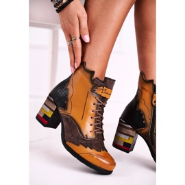 Botas Mujer Piel Maciejka Amarillo 03190-07 marrón 2 Botas Mujer Piel Maciejka Amarillo 03190-07 marrón 2
