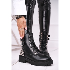 FRGIV Botas de mujer con diamantes de imitación Negro Siente tu tacto 1 FRGIV Botas de mujer con diamantes de imitación Negro Siente tu tacto 1