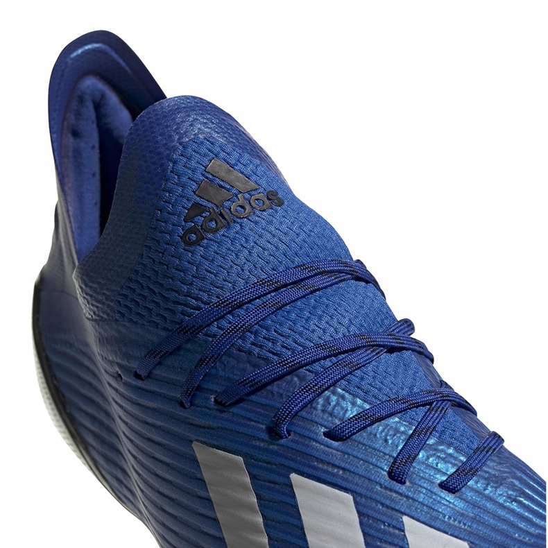 Botas de fútbol adidas X 19.1 Fg azul EG7126 1