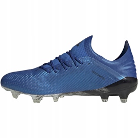 Botas de fútbol adidas X 19.1 Fg azul EG7126 4