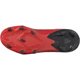 Botas de fútbol adidas Predator 20.3 Ll Fg Jr EF1907 negro rojo rojo 6