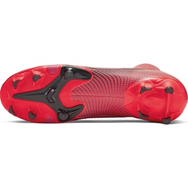 Zapatos de fútbol Nike Mercurial Superfly 7 Academy FG / MG AT7946 606 azul marino rojo 8