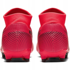 Zapatos de fútbol Nike Mercurial Superfly 7 Academy FG / MG AT7946 606 azul marino rojo 4