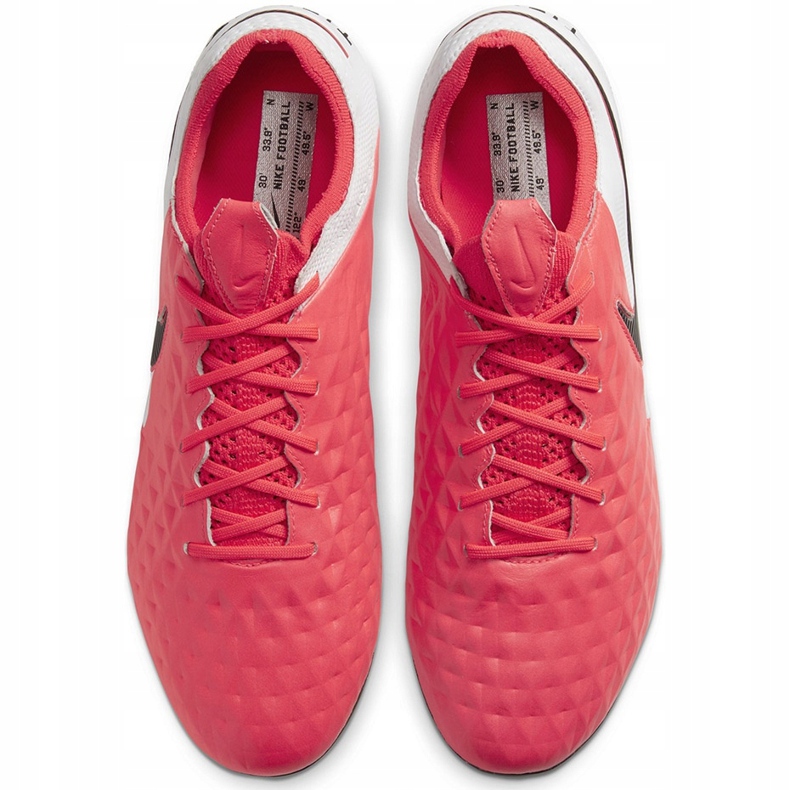 Zapatos de fútbol Nike Tiempo Legend 8 Elite Fg AT5293 606 multicolor rojo 1