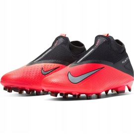 Calzado de fútbol Nike Phantom Vsn 2 Pro Df Fg CD4162 606 negro rojo rojo 3