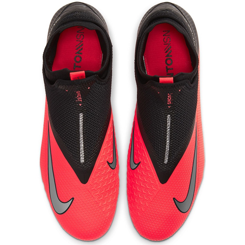 Calzado de fútbol Nike Phantom Vsn 2 Pro Df Fg CD4162 606 rojo, negro rojo 1