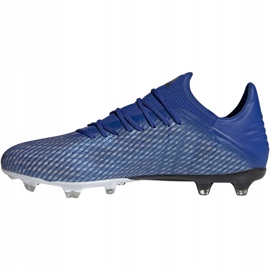 Zapatillas de fútbol Adidas X 19.2 Fg azul EG7128 1