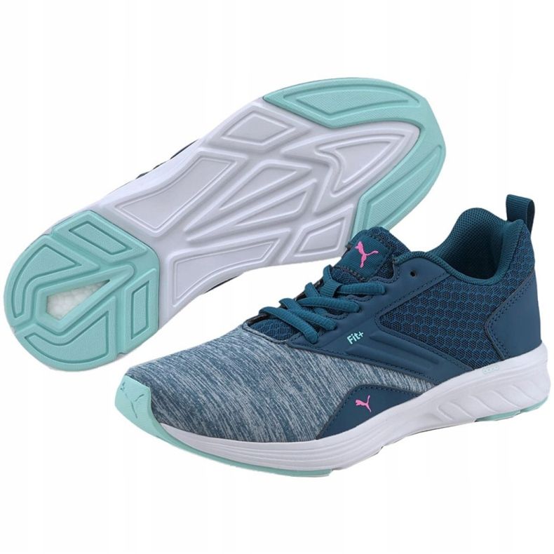 Zapatillas de running Puma Nrgy Comet W 190556 42 azul verde 2