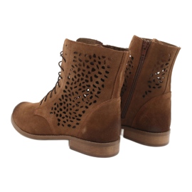 Nicole Botas Meridan de piel camel para mujer marrón 5 Nicole Botas Meridan de piel camel para mujer marrón 5