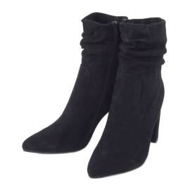 Botas de tacón negras WS005 Black negro 2