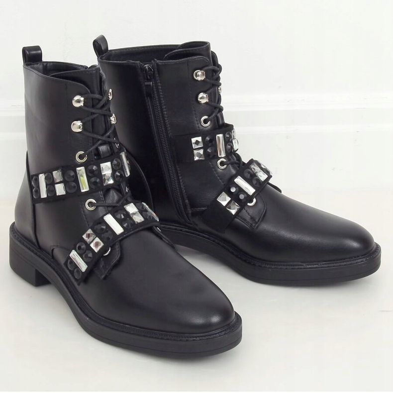 Trabajadores negros con piedras BH307 Negro 1