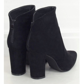 Botas de tacón negras WS006 Black negro 1