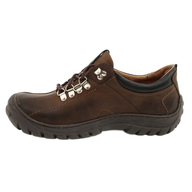 Zapatos marrones de hombre Riko 904 crazy cuoio marrón 1 Zapatos marrones de hombre Riko 904 crazy cuoio marrón 1