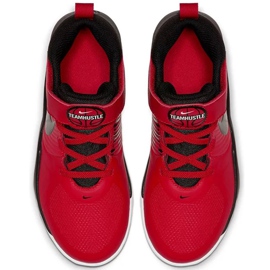 Zapatillas Nike Team Hustle rojo AQ4225 600 para niños 1