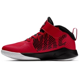 Zapatillas Nike Team Hustle rojo AQ4225 600 para niños 2